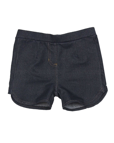 Deux par Deux Jegging Shorts Navy