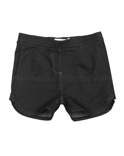 Deux par Deux Jegging Shorts Black