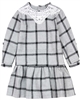 Deux par Deux Gray Drop Waist Dress Class Act