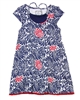 Deux par Deux Printed Tunic Red Orchid