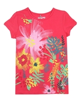 Deux par Deux Red T-shirt Flamingo Edit