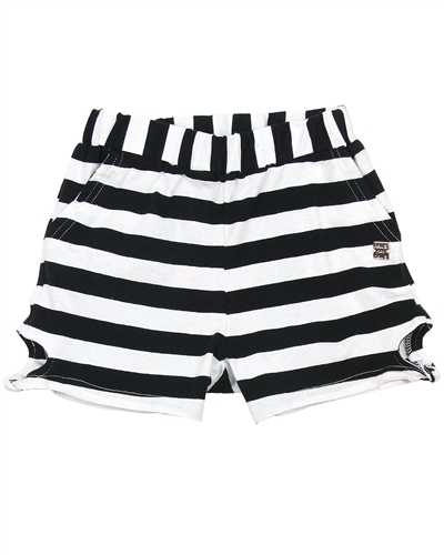 Deux par Deux Striped Shorts So Safari
