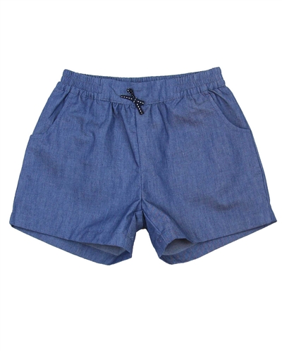 Deux par Deux Chambray Shorts High Style at Low Tide