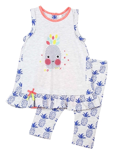 Deux par Deux Baby Top and Leggings Set Cold Press Fashion