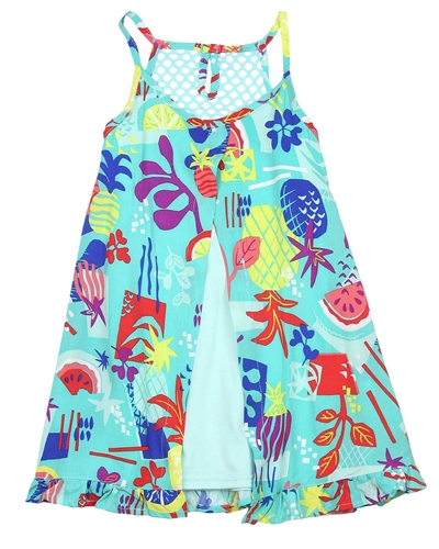 Deux par Deux Printed Tunic Cold Press Fashion