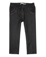 Deux par Deux Basic Black 3/4 Jeggings