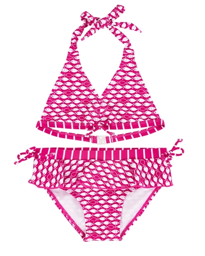 Deux par Deux Two-piece Halter  Playa Del Mar