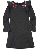 DEUX PAR DEUX Girls' Houndstooth Dress A Cat in a Hat, Sizes 5-12