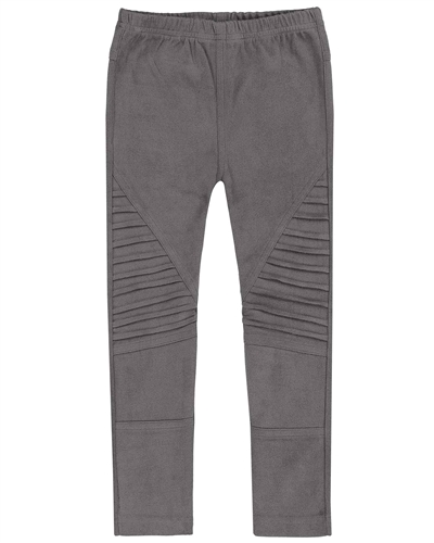 Deux par Deux Faux Suede Treggings Unicorns are Real