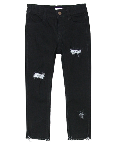 Deux par Deux Distressed Skinny Denim Pants Unicorn Hype