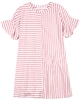 Deux par Deux Striped Dress in Pink Unicorn Hype