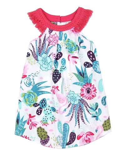 Deux par Deux Sleeveless Tunic Gather Thistles, Expect Prickles
