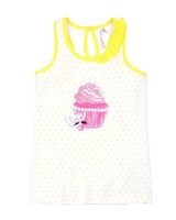 Deux par Deux Tank Top with Cupcake Zest of Lemon