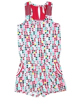 Deux par Deux Multi Colour Polka Dot Romper The Cockatoo Edit