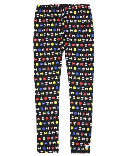 Deux par Deux Printed Leggings Pompom Girls