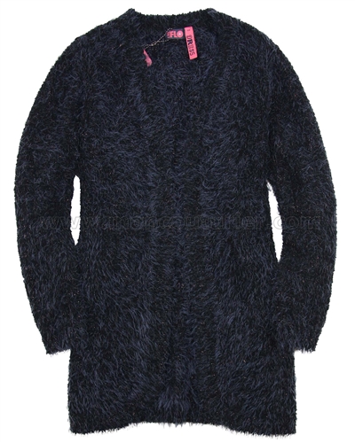 Dress Like Flo Shag Knit Cardigan