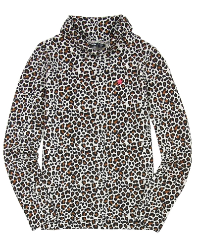 Dress Like Flo Turtleneck in Cheetah Print