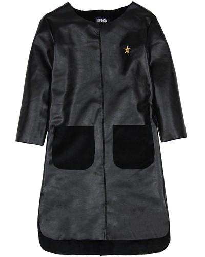 Dress Like Flo Pleather Dress