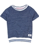 Dress Like Flo Ajour Knit Top in Blue