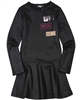 Dress Like Flo Drop Waist Jacquard Dress