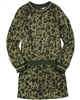 Dress Like Flo Sweatshirt Dress in Animal Print