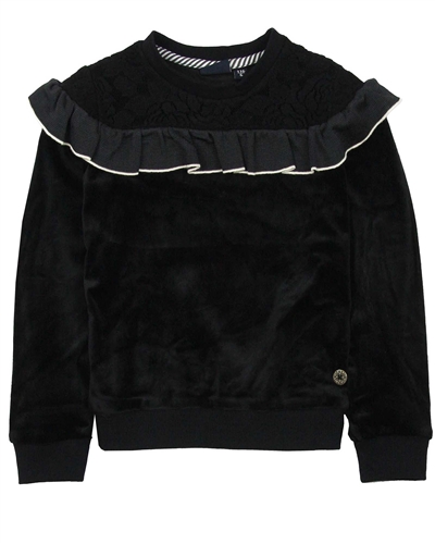 Dress Like Flo Sweatshirt with Ruffle