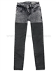 Diesel Girls Two-tone Denim Pants Skinzee