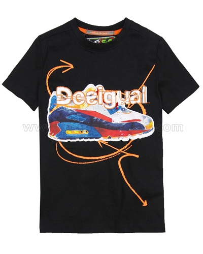 Desigual T-shirt Rafael Black