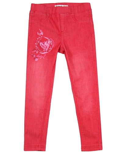 Desigual Denim Pants Guayaba in Red