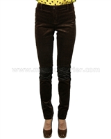 Eliane et Lena Women's Straight Leg Corduroy Pants