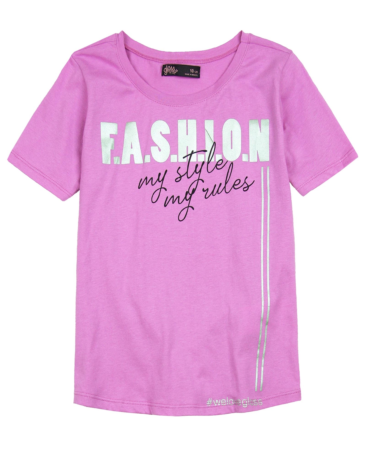 Gloss Junior Girls Fashion Style T-shirt - Gloss - Gloss Junior Girls ...