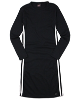 Gloss Junior Girls Rib Jersey Dress in Black
