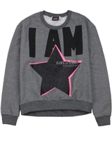 Gloss Junior Girls Sweatshirt with Star Print