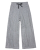 Gloss Junior Girls Rib Jersey Wide Pants in Grey
