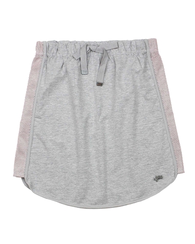 Gloss Junior Girl's Jersey Skirt with Mesh Inserts