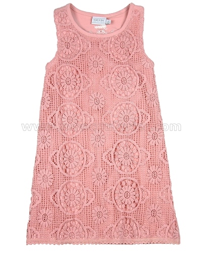 Geox Girl's Crochet Dress