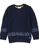 BOSS Boys Sweatshirt with Logo Print Around