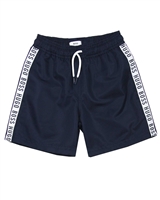 BOSS Boys Bermuda Shorts Logo Print Stripes