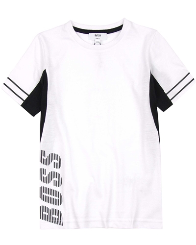 BOSS Boys T-shirt with Zebra Print