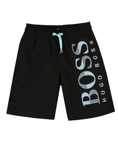 BOSS Boys Swimshorts in Black