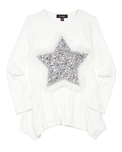 Imoga Tunic with Star Applique Amber