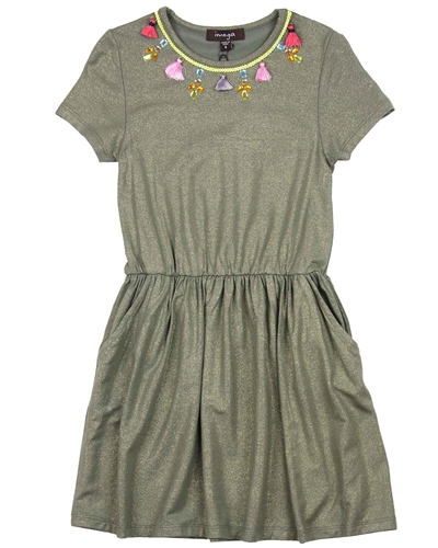 Imoga Jersey Dress with Necklace Mallory