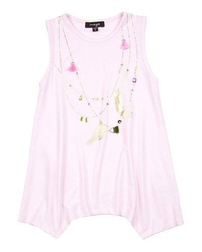 Imoga Jersey Tunic Beth in Boho Pink
