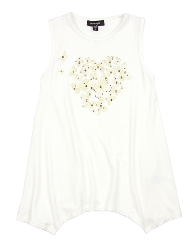 Imoga Jersey Tunic Beth with Butterflies