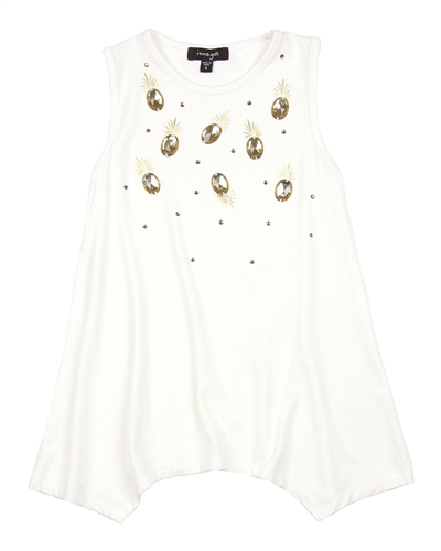 Imoga Jersey Tunic Beth with Pineapples