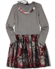 Imoga Dress with Necklace Samantha in Floral Print