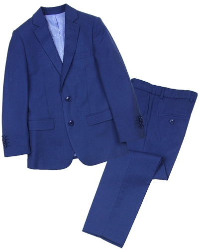Isaac Mizrahi Boys' Two-Piece Wool Blend Suit