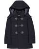 Isaac Mizrahi Boys' Duffle Coat in Navy