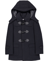 Isaac Mizrahi Boys' Duffle Coat in Navy