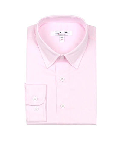 Isaac Mizrahi Boys' Dress Shirt in Pink